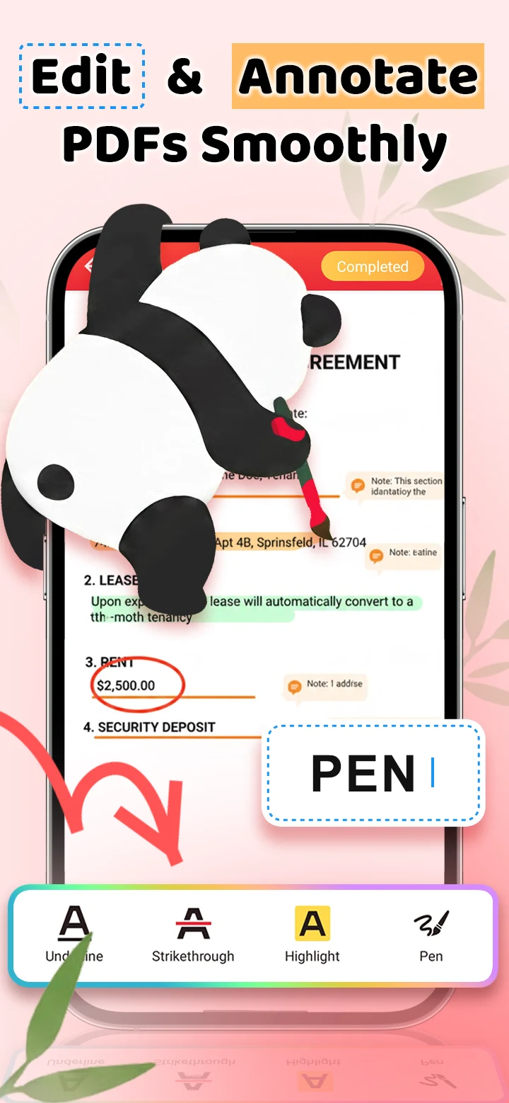 Panda PDF:PDF Editor & Scanner screenshot